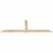 Ekena Millwork Eugene Rough Sawn Timber Gable Bracket, Douglas Fir, 108"W x 36"H x 2"D x 6"F, 8/12 Pitch GBW108X36X0206EUG00RDF - alternate 2